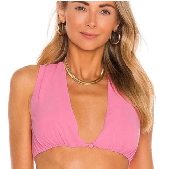 Camila Coelho Devon Single Button Top - Picture 1 of 8